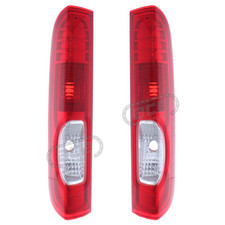 Vauxhall Vivaro 2006-2015 Rear Light Tail Lamp Back Lens Pair Left Right 3 Notch