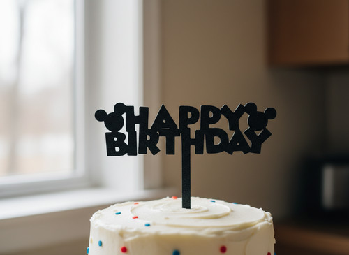 Mickey mouse cake topper - mickey,
