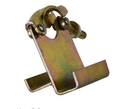 Pressed steel ladder clamp - pressed,