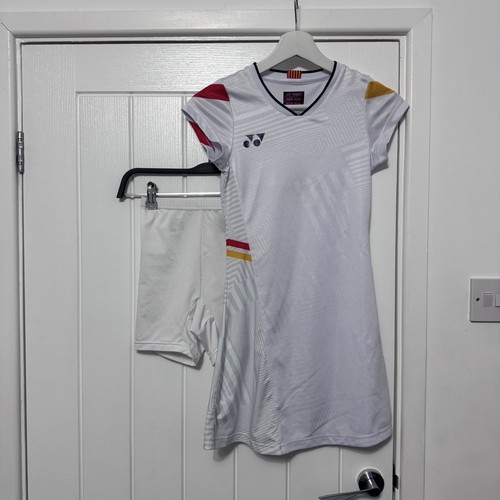 Yonex women dress white - yonex, women's