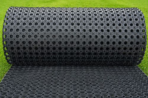 Rubber grass mat floor - grass,