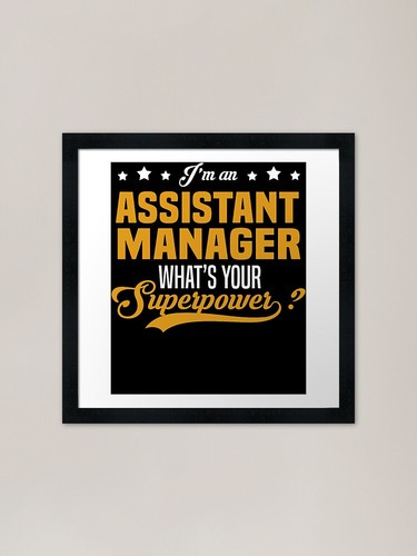 Assistant manager superpower - manager,