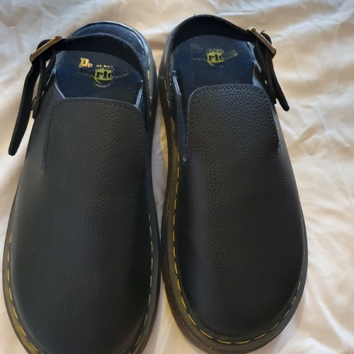 Martens black leather - dr.,