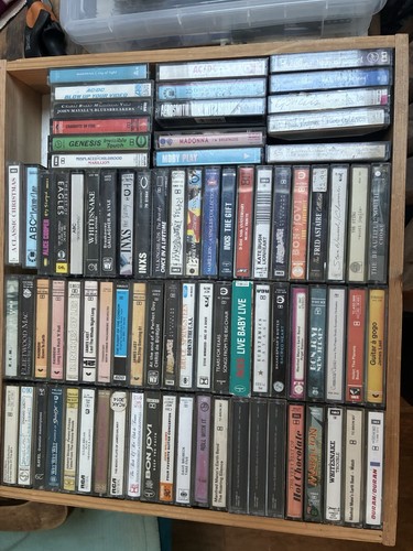 Cassettes job lot - cassettes,