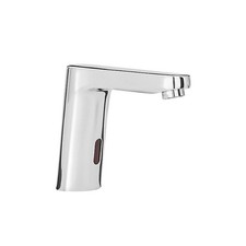 Basin Mixer Tap Sensor Bathroom Deck Mount Hands Touch Free Modern Chrome Brass