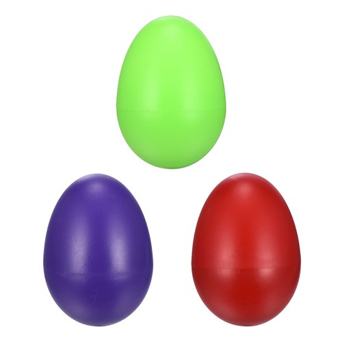 3pcs egg shakers plastic - 3pcs,