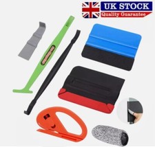 Vinyl Wrap Applicator Squeegee Wrapping Decal Tool Felt Edge Glove Gasket Tuck