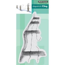 Penny Black Cling Rubber Stamps - Snow Fence 40-579