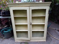 Antique Rustic Farmhouse Wall Cabinet