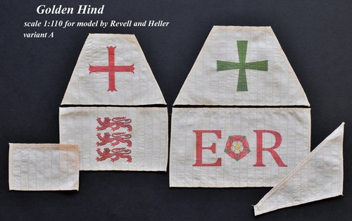 Heller golden hind - hind, set