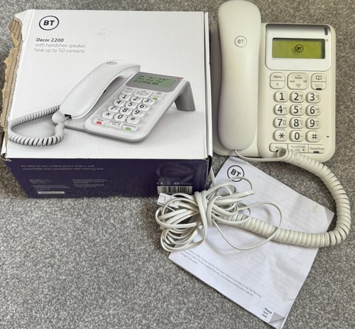 Decor 2200 corded telephone - bt,