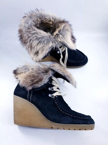 New look black suede faux - new,