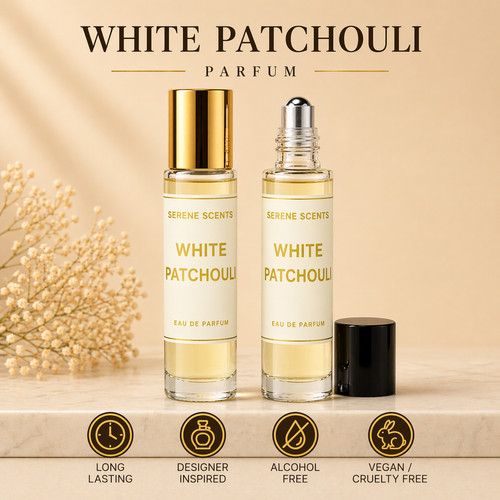 White patchouli perfume - patchouli, oil