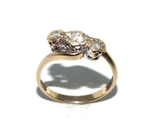 Ladies classic style 9ct