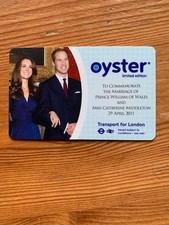 TFL Oyster Card Royal Wedding