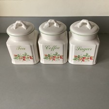Vintage BHS tea coffee sugar