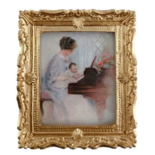 Dolls house miniature first - dolls,