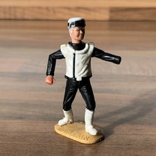 Timpo Colonel White Figure from Captain Scarlet Rare 1960's - *Missing Hand*