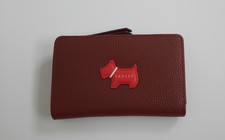 RADLEY - LOYAL RADLEY - DARK CRIMSON LEATHER BIFOLD WALLET PURSE -  RRP £79