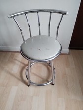 One Breakfast Bar Stool / Chair Fixed Seat. Sold As Seen Project For Someone 