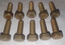 10 X  Cadmium Plated 5/16 UNC X 7/8  Ex Mod Set Screws ,Willys MB GPW Motorcycle