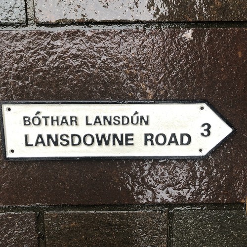 Lansdowne road cast - lansdowne, iron