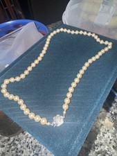 925 Silver Clasp Lotus Pearl Necklace