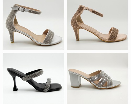Ladies block kitten heel - ladies,