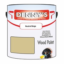 Wood Paint Mahogany Furniture Inside Outside Application Tinned Fence Shed MDF