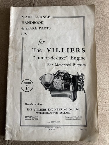 Original 1948 handbook spare - original,