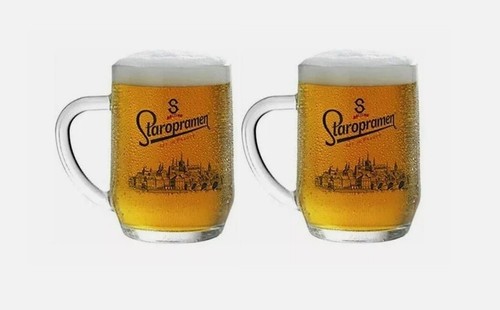 Staropramen pint 20oz - 2x, heavy