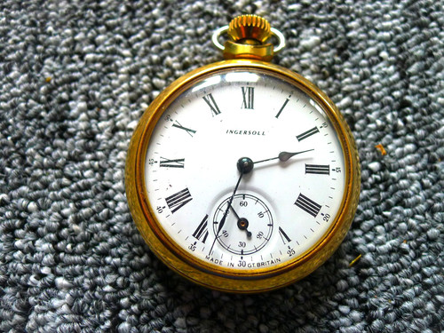 Ingersoll hand wind golden - ingersoll,