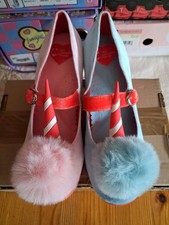 Hot Chocolate Design Pom Pom Shoes Size 4 New