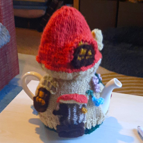 Handmade wool knitted tea - handmade,