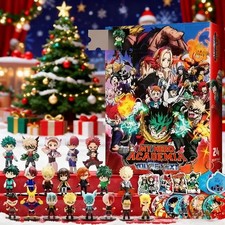 2025 My Hero Academy Christmas Countdown Calendar BlindBox Pendant Ornament Gift