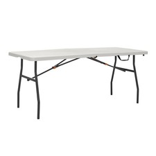 6 ft. Almond Folding Table