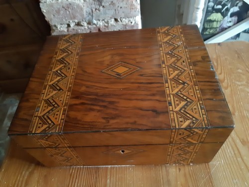 Antique tunbridge ware - antique,