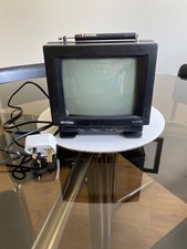 Sentra 7" CRT  black/white TV/AM FM Radio GWO + Digibox included, gaming/caravan