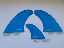 MR TWIN FIN + trailer FIBREGLASS surfboard compatible with FCS II style boxes