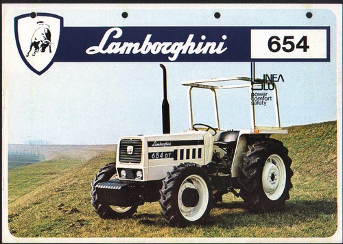 Lamborghini 654 tractor - lamborghini,