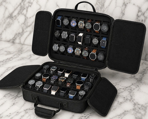 Black hard watch - hard, case