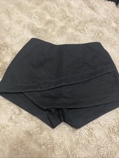 Uymoda Black Wrap Skort Size 8