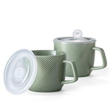 Ceramic Soup Bowls with Lid &