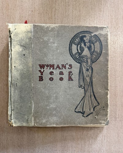 Antique woman year book - year,