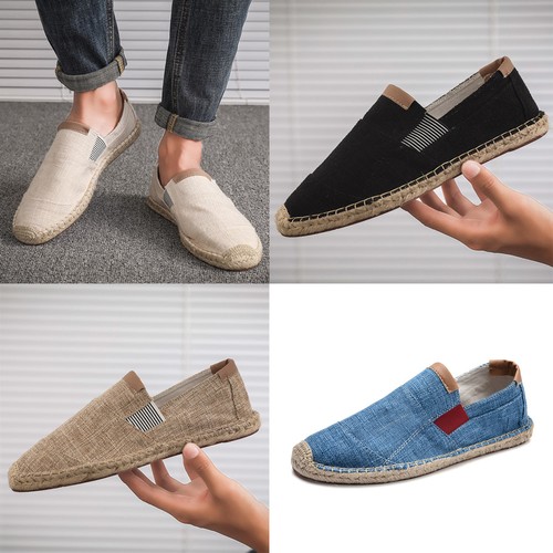 Mens comfortable flat canvas - mens,