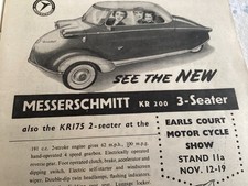 MESSERSCHMITT KR EARLS COURT