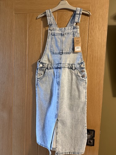 Next denim pinafore - denim, age