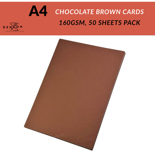 Chocolate brown paper - brown, craft