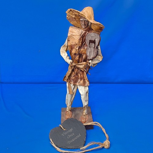 Vintage mexican folk art - folk, paper