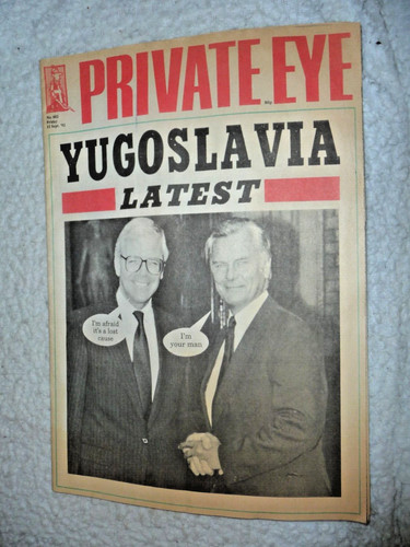 Private eye issue 802 nice - eye,